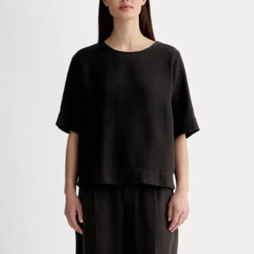 NWT EVERLANE Buttersoft Relaxed Top -Size XS
